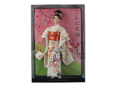 Barbie Japan Dolls of the World Signed Robert Best