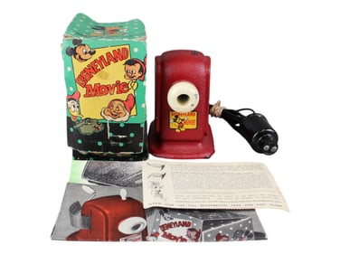 Disneyland Movie Projector Martin Lucas 1940s UK