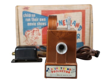 Mavco Disneyland Projector in Box 1950's