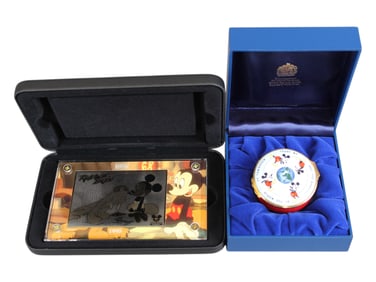 (2) Disney Ltd Ed Collectors Items MIB