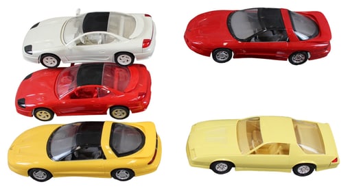 Lot of Six Promo Cars includes (1) Boxed