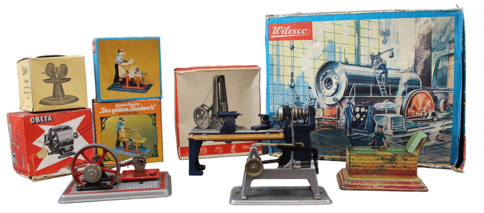 Assorted Steam Toy Lot including Wilesco (1 of 4)