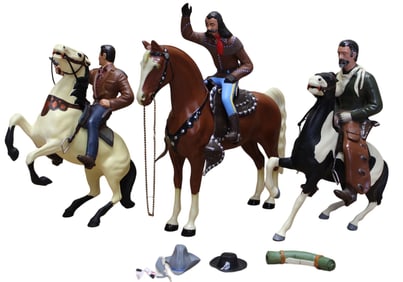 Custom Hartland Western, Buffalo Bill, Cheyenne