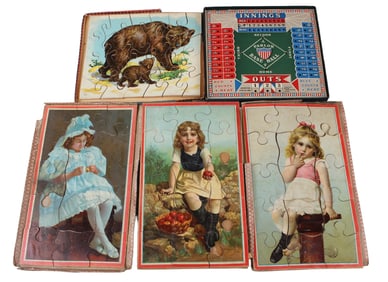 Early Puzzle & Game Lot
