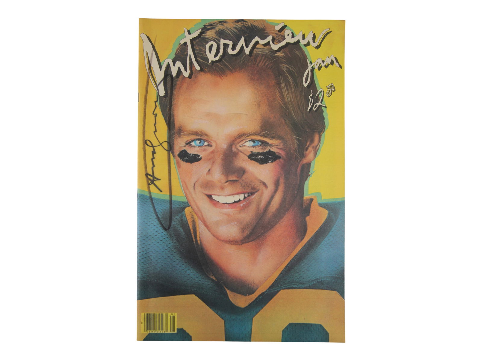 Andy Warhol Signed Interview Magazine Fred Dryer (1 of 2)