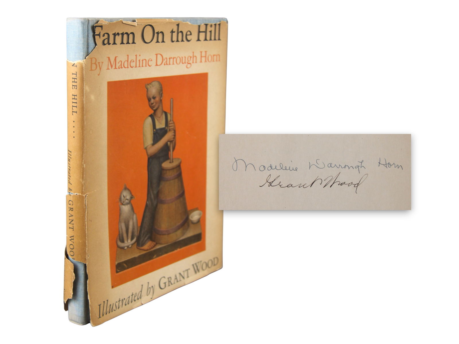 Madeline Horn. Farm on the Hill. Signed (1 of 6)