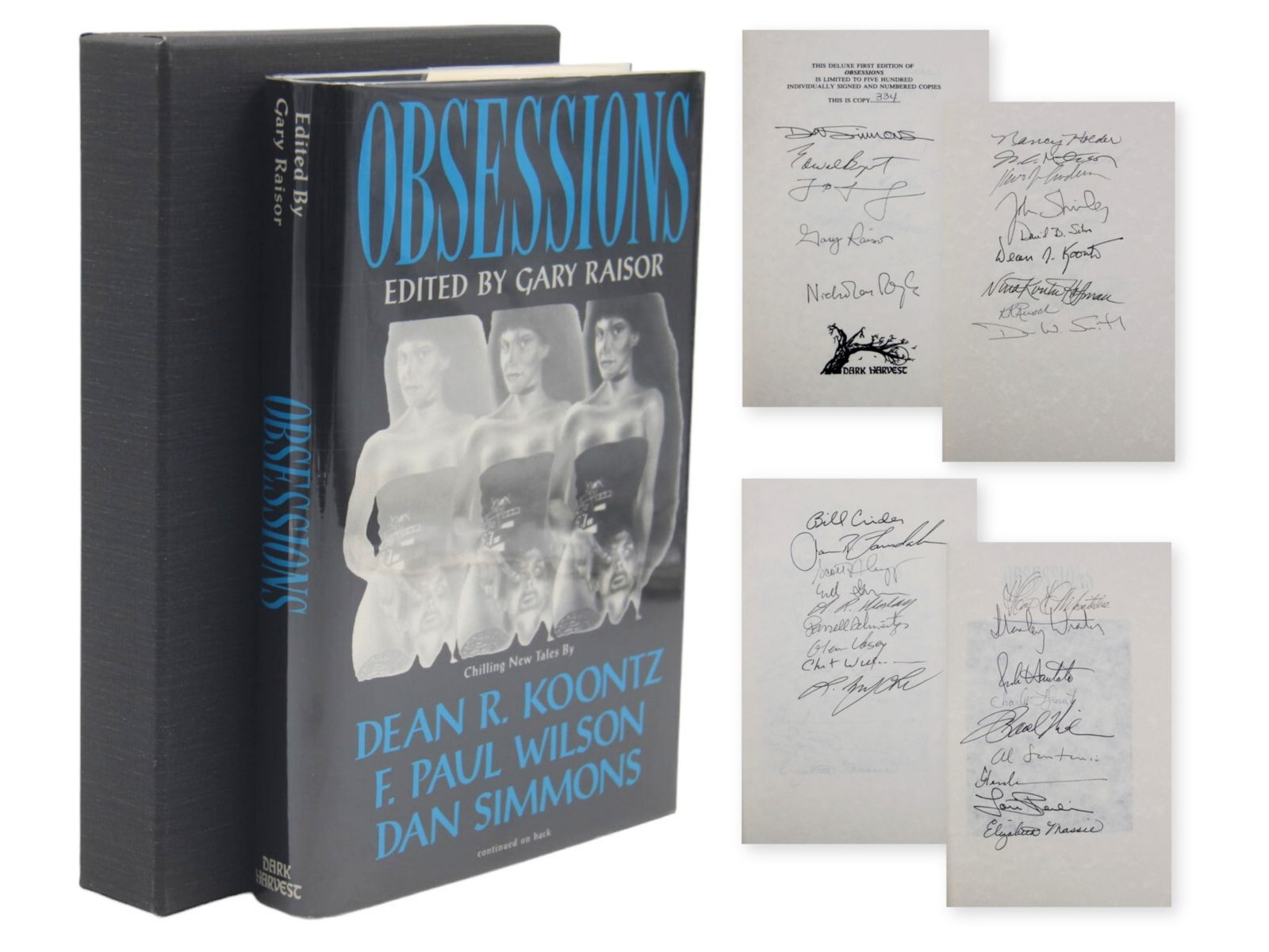 Obsessions Signed Limited Edition (1 of 4)