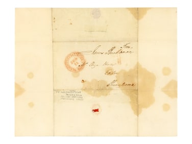 James Buchanan Signed Free Frank