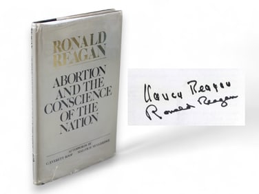President Ronald Reagan Signed Book