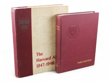 Pair of Kennedy Harvard Yearbooks
