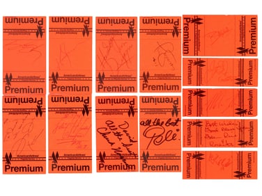 Celebrity Autograph Collection