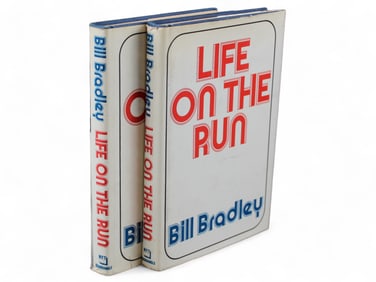 Bill Bradley. Life on the Run. Signed. (2)
