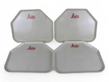 (4) Leitz Leica Dealer Trays
