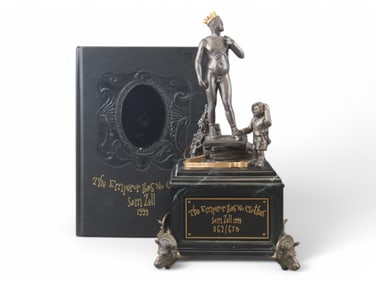 Rare 1999 Sam Zell Automaton Sculpture