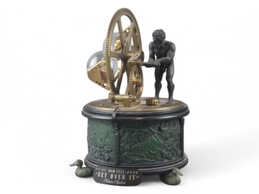 Rare 2002 Sam Zell Automaton Sculpture