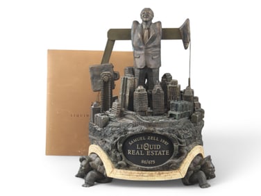 Rare 1997 Sam Zell Automaton Sculpture
