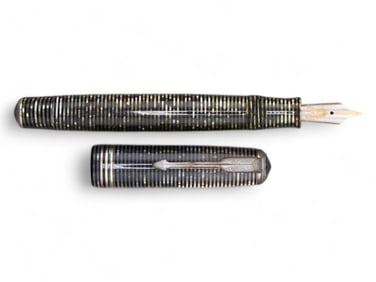 Parker Vacuum Filler Grey Pearl Fountain Pen