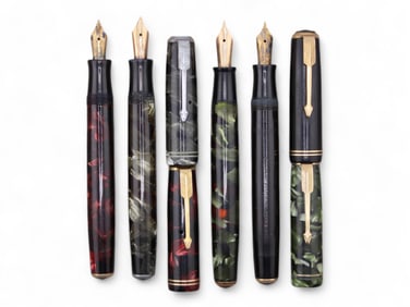 (4) Parker Vacumatic Junior Fountain Pens