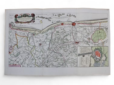 17th Century Visscher Map Germanicum