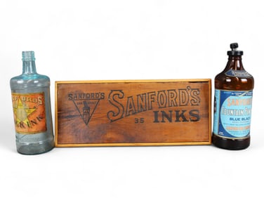Sanford Fountain Pen Ink Lot