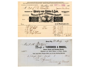 Early New York Area Business Letter Head