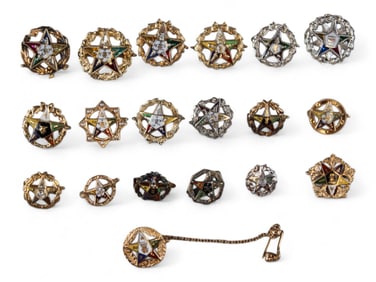 Masonic Gold Lapel Pins