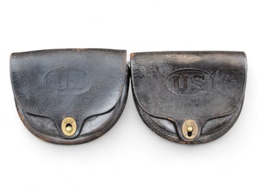 (2) Indian Wars Model 1874 Dyer Cartridge Boxes