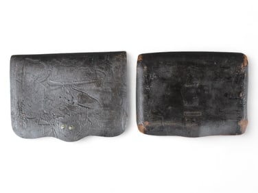 (2) Civil War Cartridge Boxes