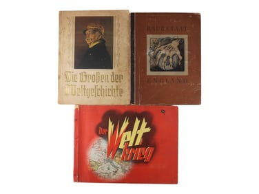 (3) Vintage Tobacco Card Albums