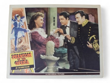 Phantom of the Opera 1943 (3) Lobby Cards