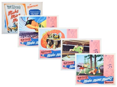 Disney. Make Mine Music. Lot of (5) Lobby Cards