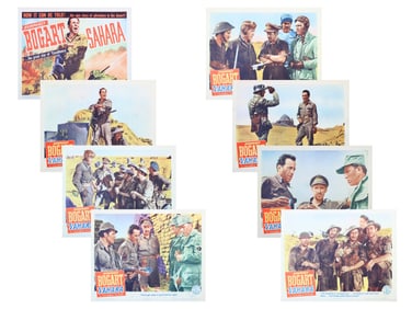 Sahara. Bogart. Lobby Card Set Complete