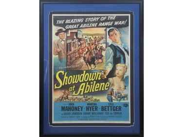 Showdown at Abilene, (Universal Int'l, 1956)