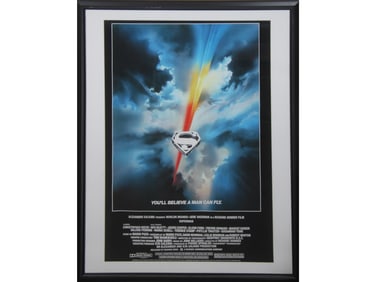 Superman (Warner Bros, 1978) One Sheet