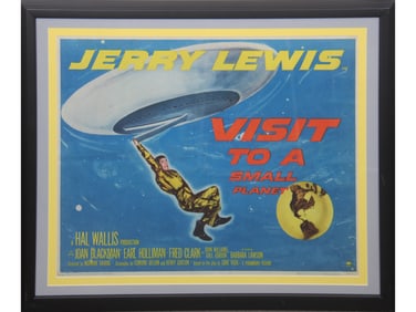 Visit to a Small Planet, Half Sheet, 1960