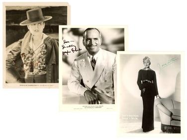 Celebrity Autograph Collection