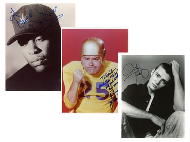 Celebrity Autographed Photo Collection