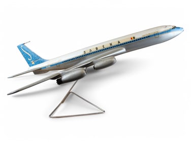 Sabena Belgian Airlines Large Desk Model Airplane