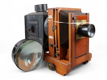 Ross London Antique Magic Lantern Projector