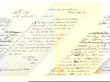 Civil War Pension Paper Archive Ephemera Lot