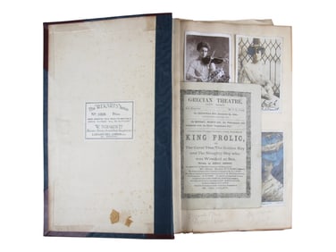 Interesting Early 20th Cent. Historic Scrapbook