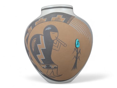Stella Teller Isleta Pottery Vase