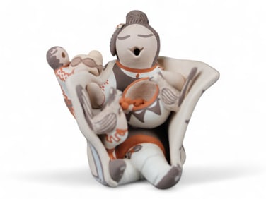 Robin Teller Isleta Pottery Storyteller