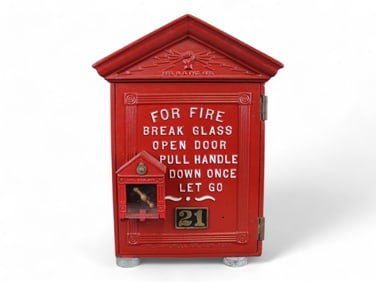 Gamewell Fire Alarm Call Box