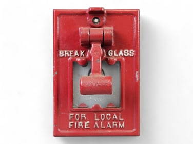 Standard Electric Time Co. Fire Alarm Box