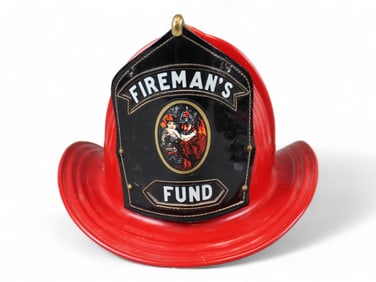 Cairns & Brothers Metal Fireman Fund Helmet