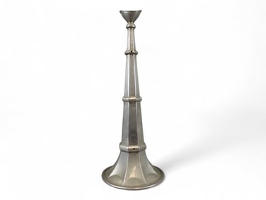 Silver Plated Fireman's Speaking Trumpet Horn