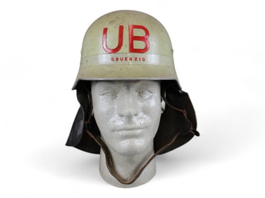 UB Gruenzig Germany Firefighter's Helmet