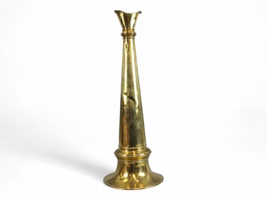Antique Brass Fireman's Speaking Horn