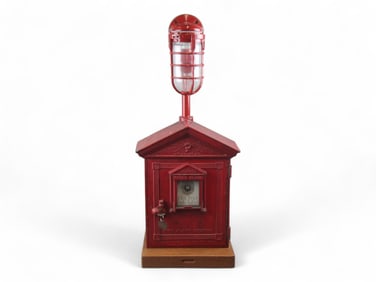 Fire Alarm Station Box With Light